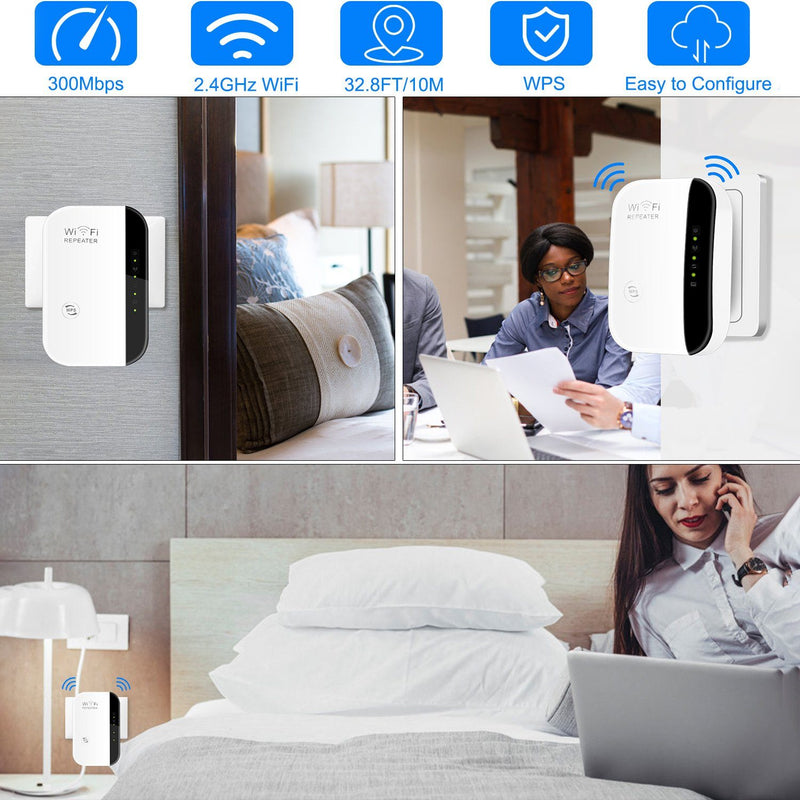 300 Mbps WiFi Repeater Computer Accessories - DailySale