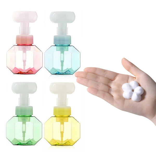 300 ML Flower Shape Liquid Soap Dispenser Bath - DailySale