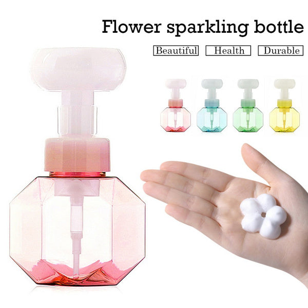 300 ML Flower Shape Liquid Soap Dispenser Bath - DailySale