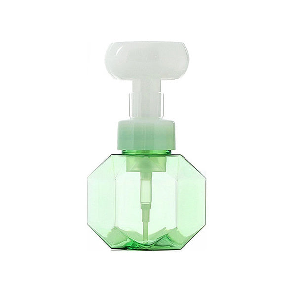 300 ML Flower Shape Liquid Soap Dispenser Bath Green - DailySale