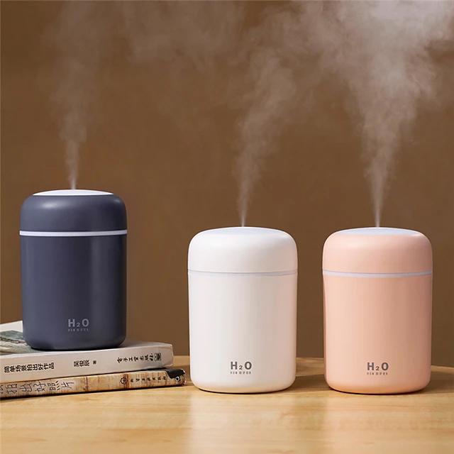 300 ML Humidifier USB Ultrasonic Dazzle Cup Aroma Diffuser Cool Mist Maker Wellness - DailySale