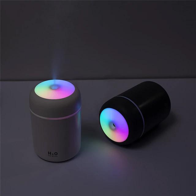 300 ML Humidifier USB Ultrasonic Dazzle Cup Aroma Diffuser Cool Mist Maker Wellness - DailySale