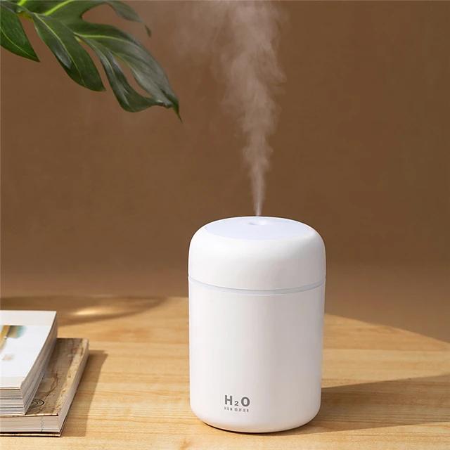 300 ML Humidifier USB Ultrasonic Dazzle Cup Aroma Diffuser Cool Mist Maker Wellness - DailySale