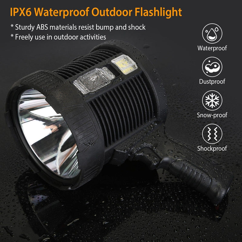 3000LM Rechargeable LED Flashlight Sports & Outdoors - DailySale