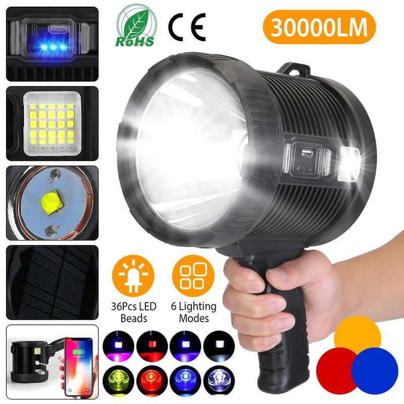 3000LM Rechargeable LED Flashlight Sports & Outdoors - DailySale