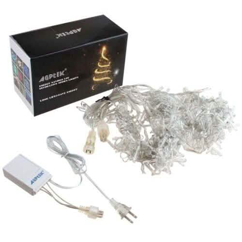 300LED Pink Fairy Curtain String Lights with Controller Lighting & Decor - DailySale
