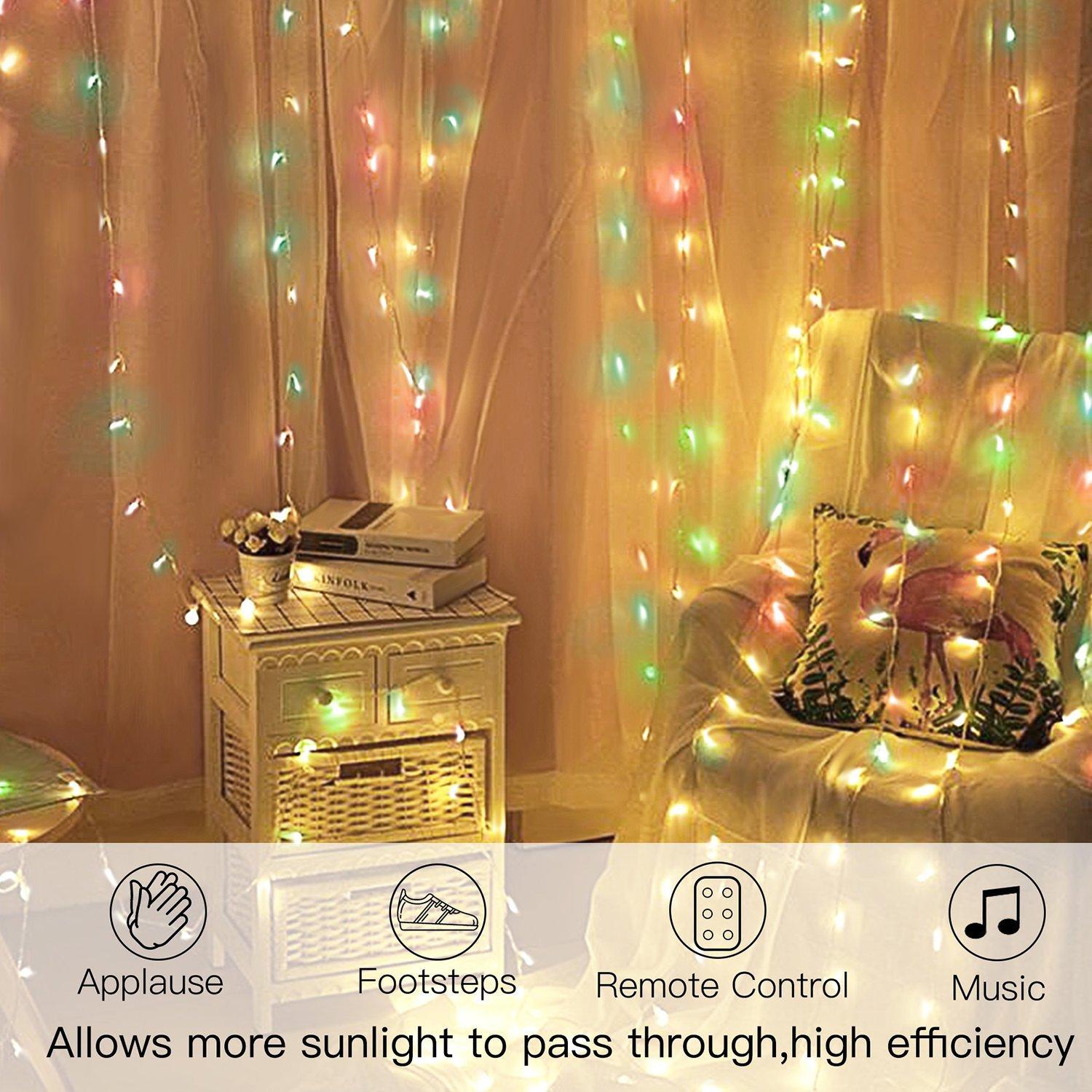 300LED USB RGB Color Waterproof String Lights with Remote Control