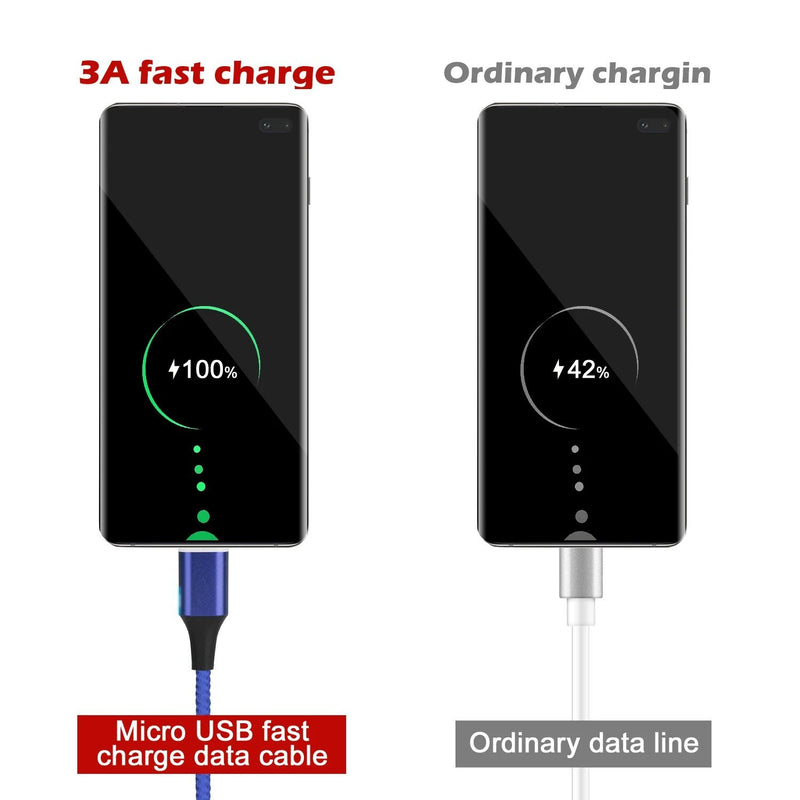 3.0A Magnetic Micro USB Android Interface Fast Charging Mobile Accessories - DailySale