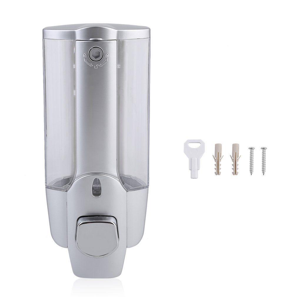 350ml Soap Dispenser Manual Soap Dispenser Wall Mount Home Essentials - DailySale