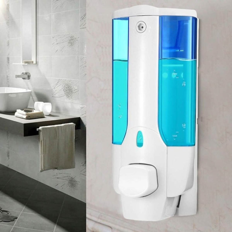 350ml Soap Dispenser Manual Soap Dispenser Wall Mount Home Essentials - DailySale