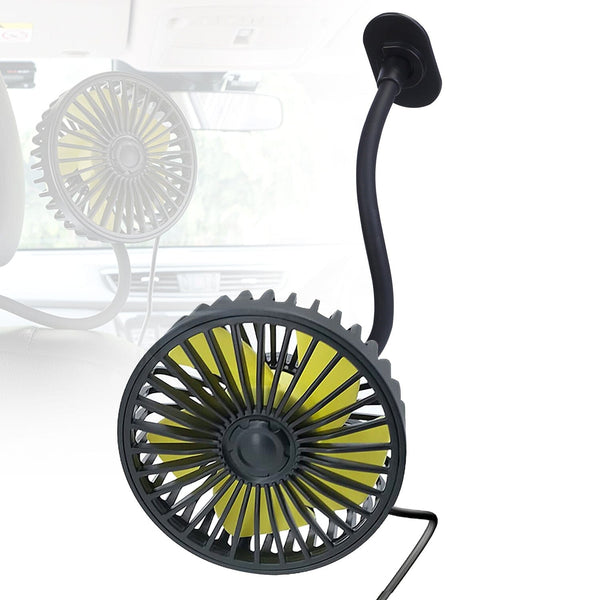 360 º Rotatable Car Cooling Fan with 3 Speeds Automotive - DailySale
