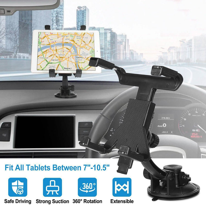 360° Car Windshield Tablet Mount Automotive - DailySale
