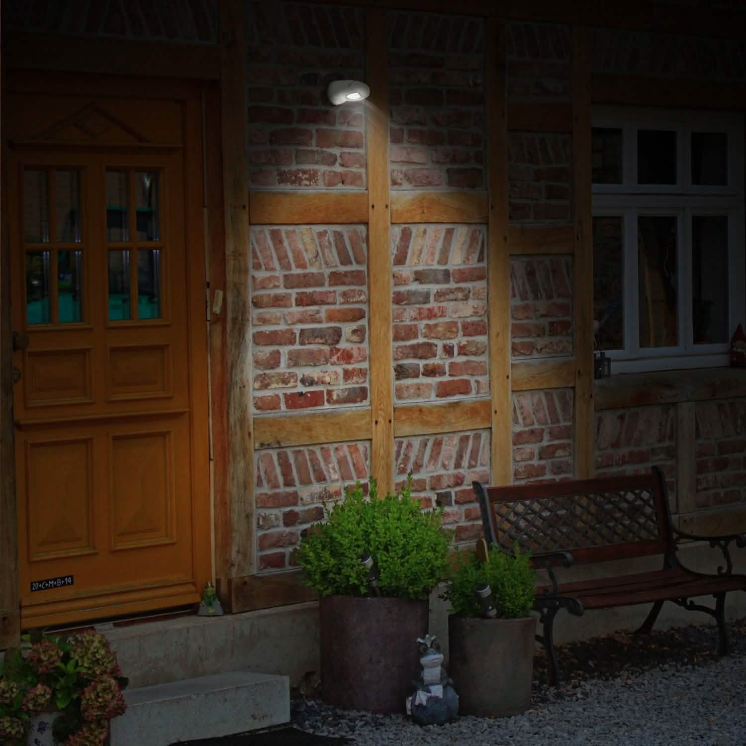 360° LED Light Sensor Cordless Night Lamps Outdoor Lighting - DailySale