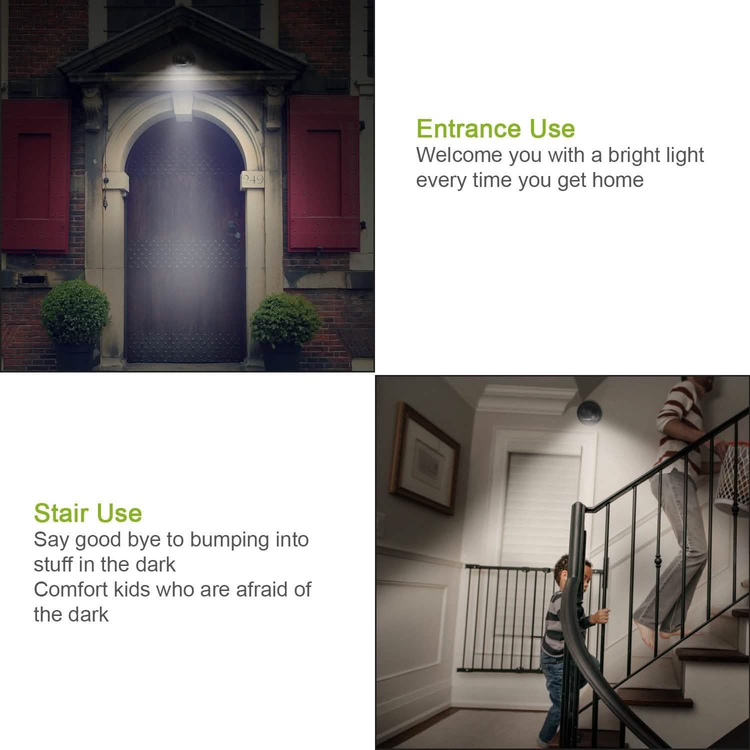 360° LED Light Sensor Cordless Night Lamps Outdoor Lighting - DailySale