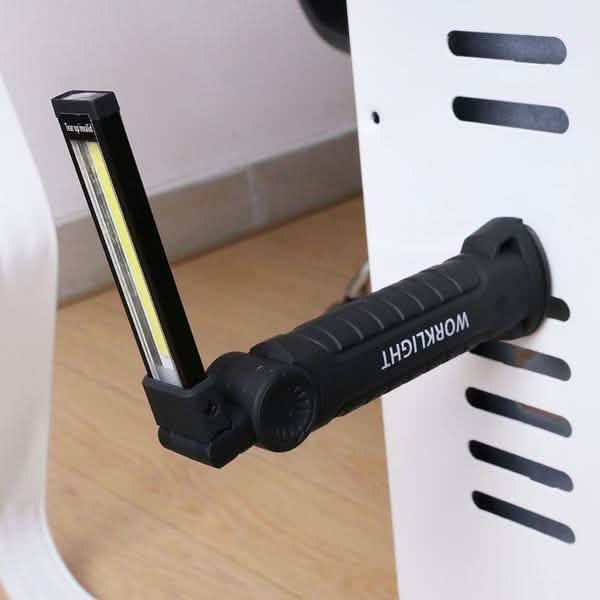 360° Rotation Inspection Lamp LED + COB Flexible Cordless Rechargeable Work Light Outdoor Lighting - DailySale