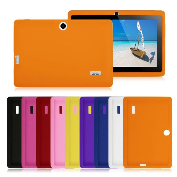 Silicone Back Cover Protective Case for 7" Tablet PC - Assorted Colors - DailySale, Inc