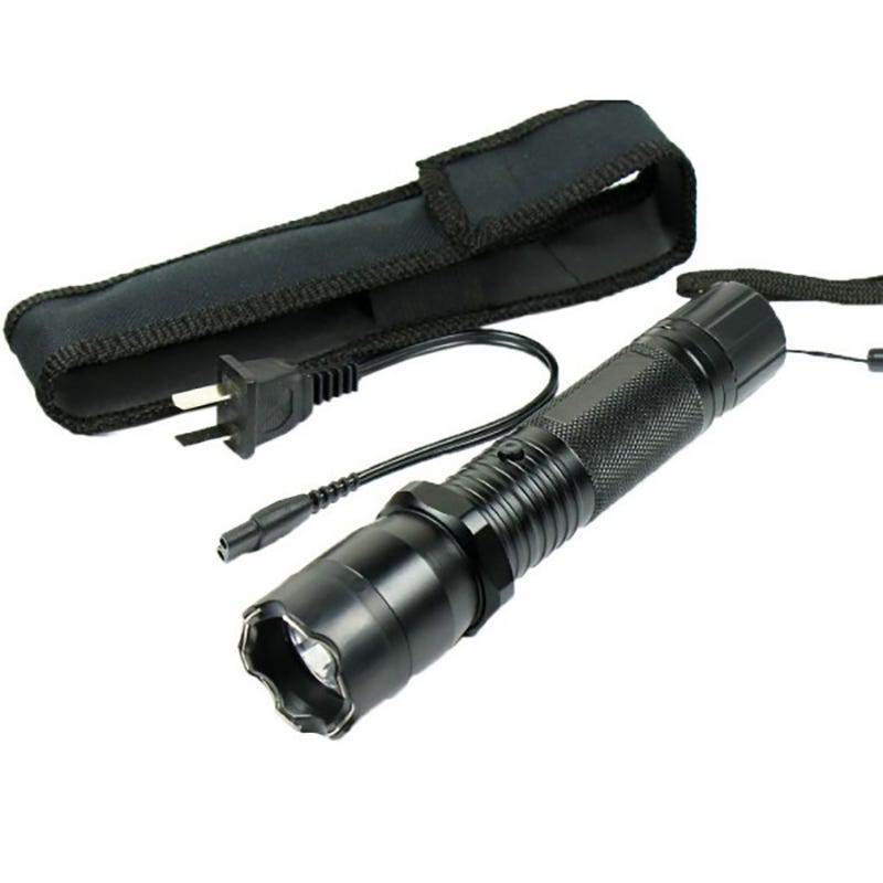 All Metal Stun Gun 4.9m Volt with LED Flashlight