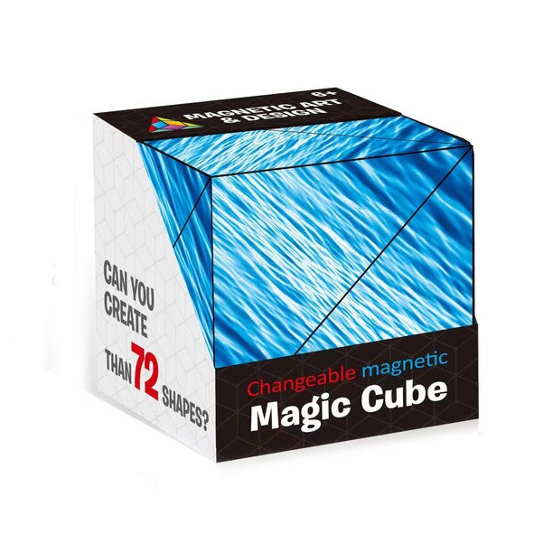 3D Changeable Magnetic Magic Puzzle Cube Toys & Games Ocean - DailySale