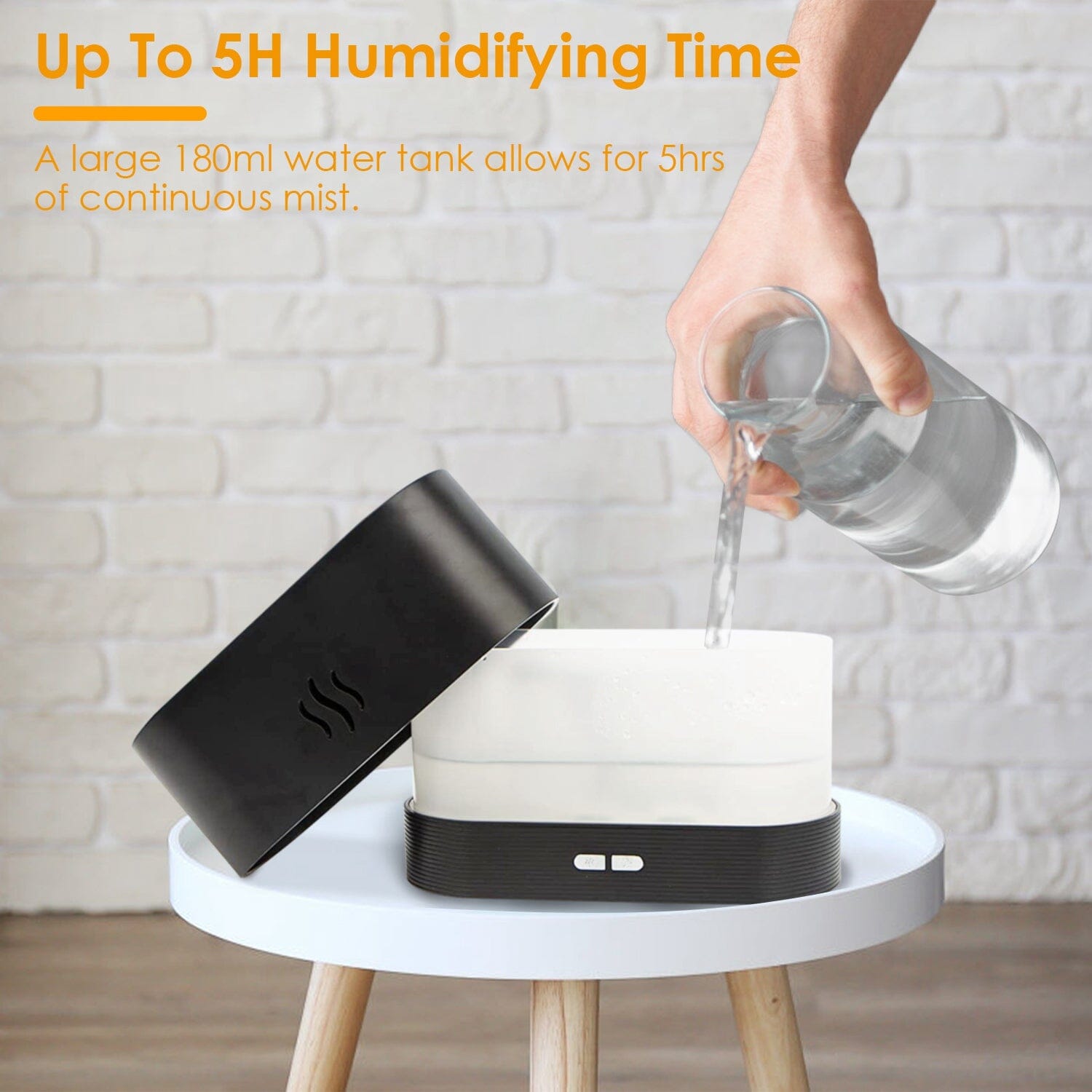 3D Flame Air Humidifier Wellness - DailySale