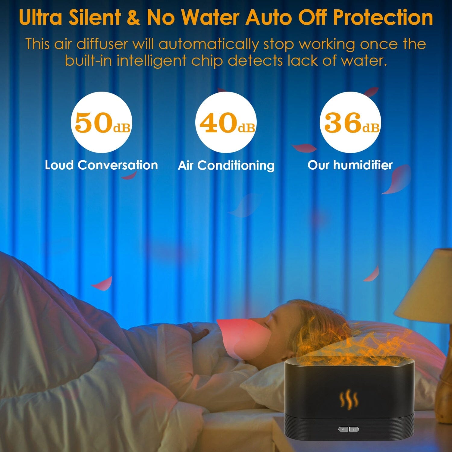 3D Flame Air Humidifier Wellness - DailySale