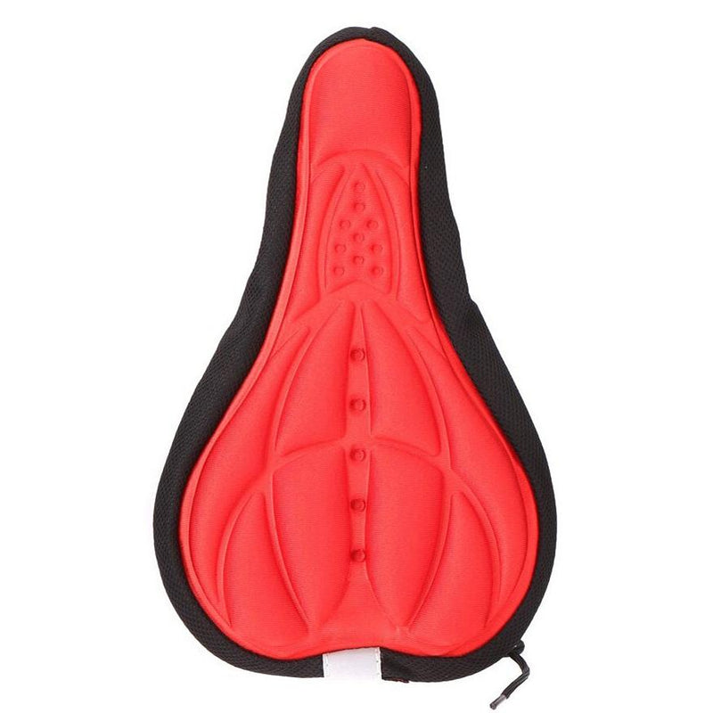 3D Gel Padded Bike Seat Cover Sports & Outdoors Red - DailySale