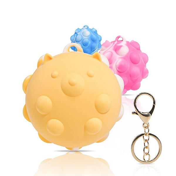 3D Pop Ball Fidget Toy Keychain Stress Reliever For Children and Adults Toys & Games - DailySale