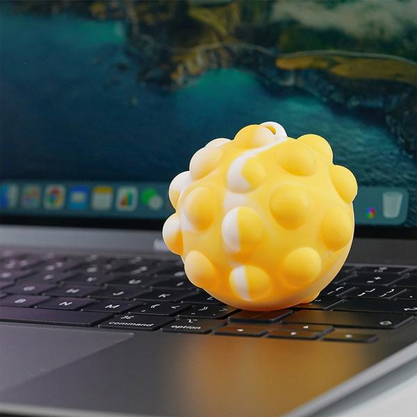 3D Pop Ball Fidget Toy Keychain Stress Reliever For Children and Adults Toys & Games - DailySale