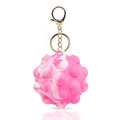3D Pop Ball Fidget Toy Keychain Stress Reliever For Children and Adults Toys & Games Pink - DailySale