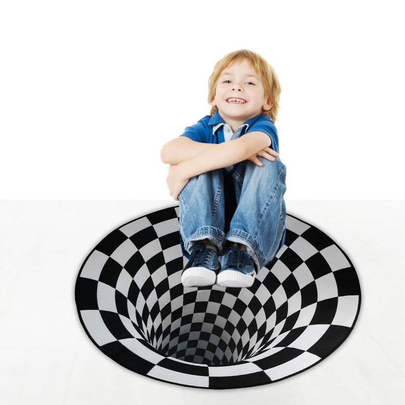 3D Visual Floor Area Anti-Slip Mat Furniture & Decor - DailySale