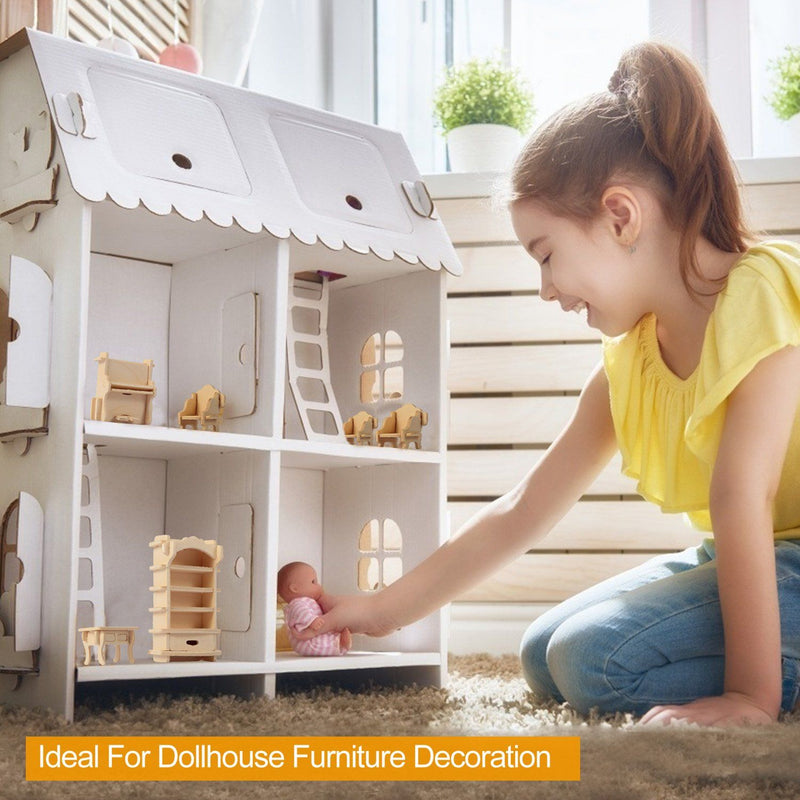 3d Wooden Dollhouse Furniture Puzzles Toys & Games - DailySale