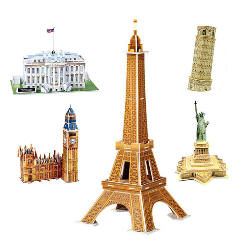 3D World Architecture Puzzles Toys & Games - DailySale