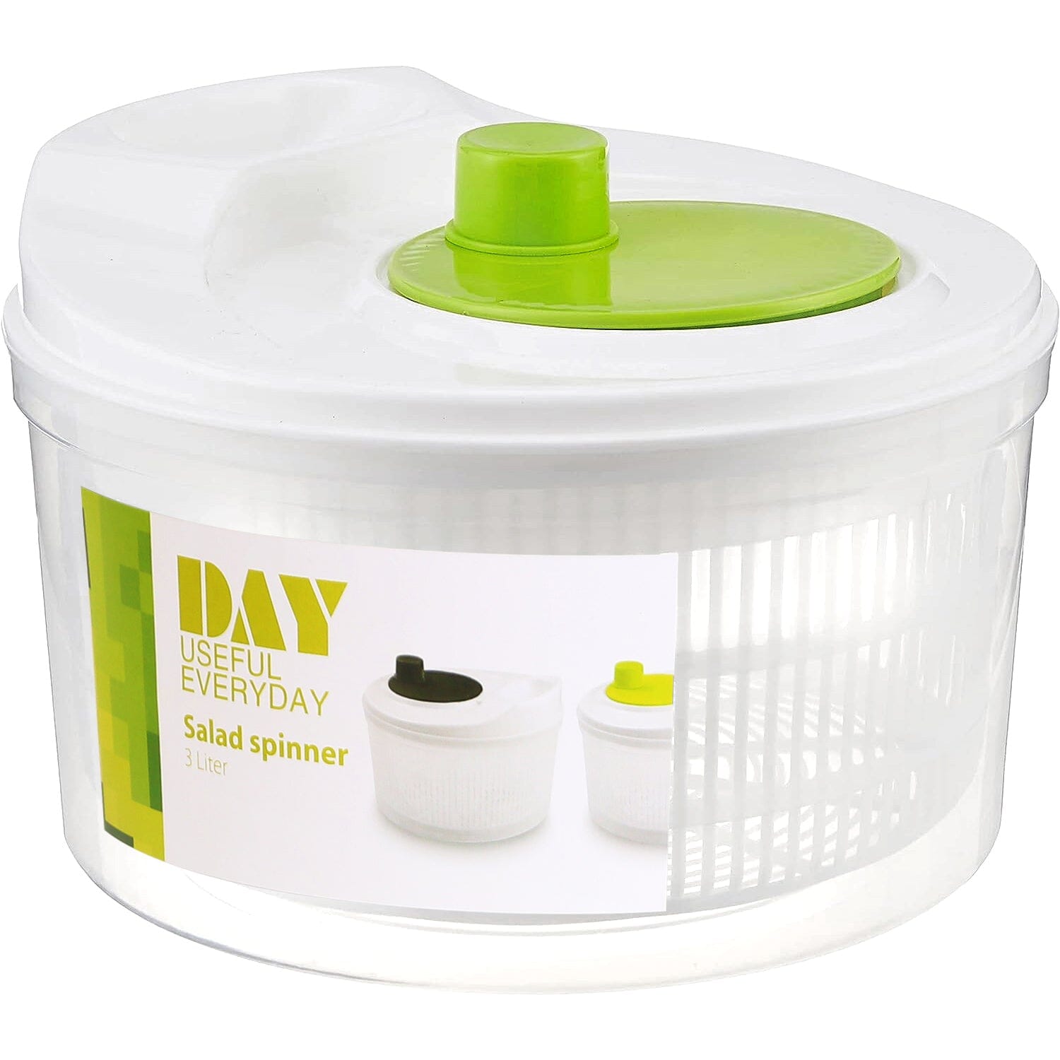 3L/0.8Gal Salad Spinner Washer with Lid Kitchen Tools & Gadgets - DailySale