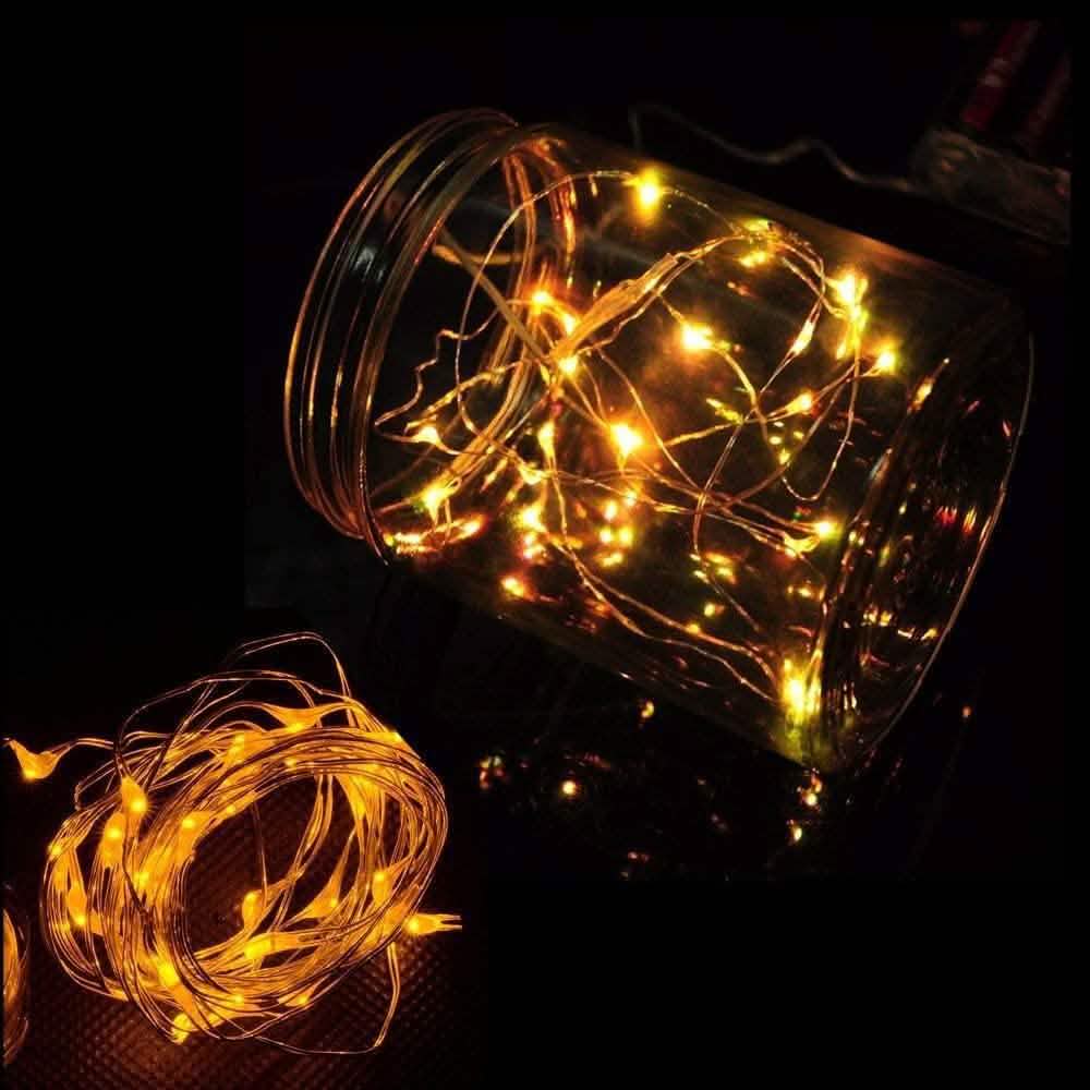 3M Fairy String Lights 9.8ft 30LED Battery-Operated Submersible Waterproof Light Lighting & Decor - DailySale