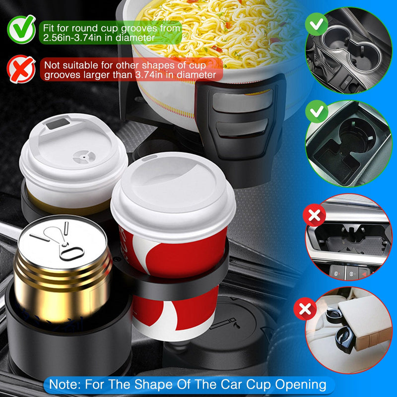 4-in-1 Car Cup Holder Automotive - DailySale