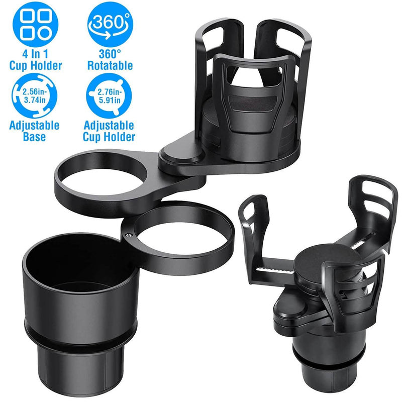 4-in-1 Car Cup Holder Automotive - DailySale