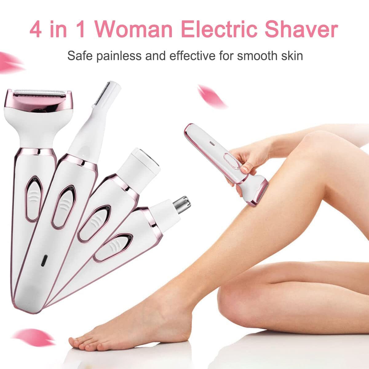 4-in-1 Electric Razor for Women Beauty & Personal Care - DailySale