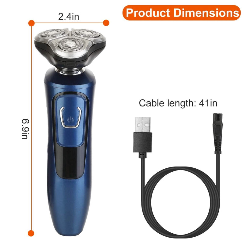 4-In-1 Electric Razor Shaver Rechargeable Cordless Men's Grooming - DailySale