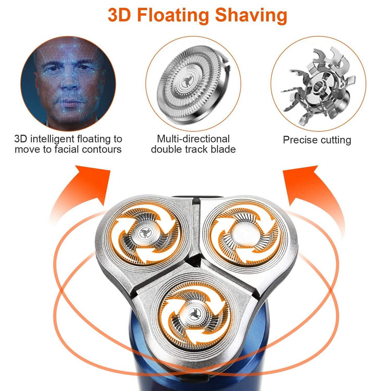 4-In-1 Electric Razor Shaver Rechargeable Cordless Men's Grooming - DailySale