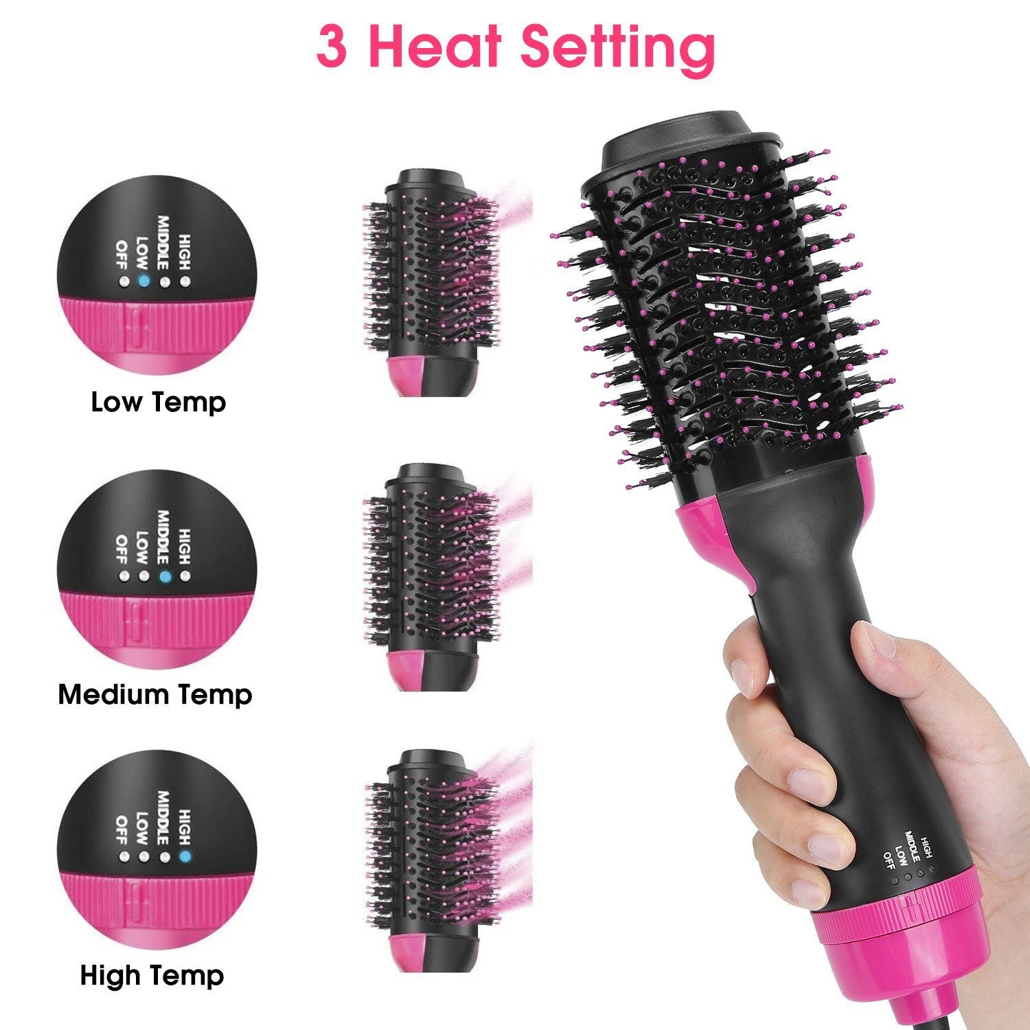 4-in-1 Hair Dryer Volumizer Brush Beauty & Personal Care - DailySale