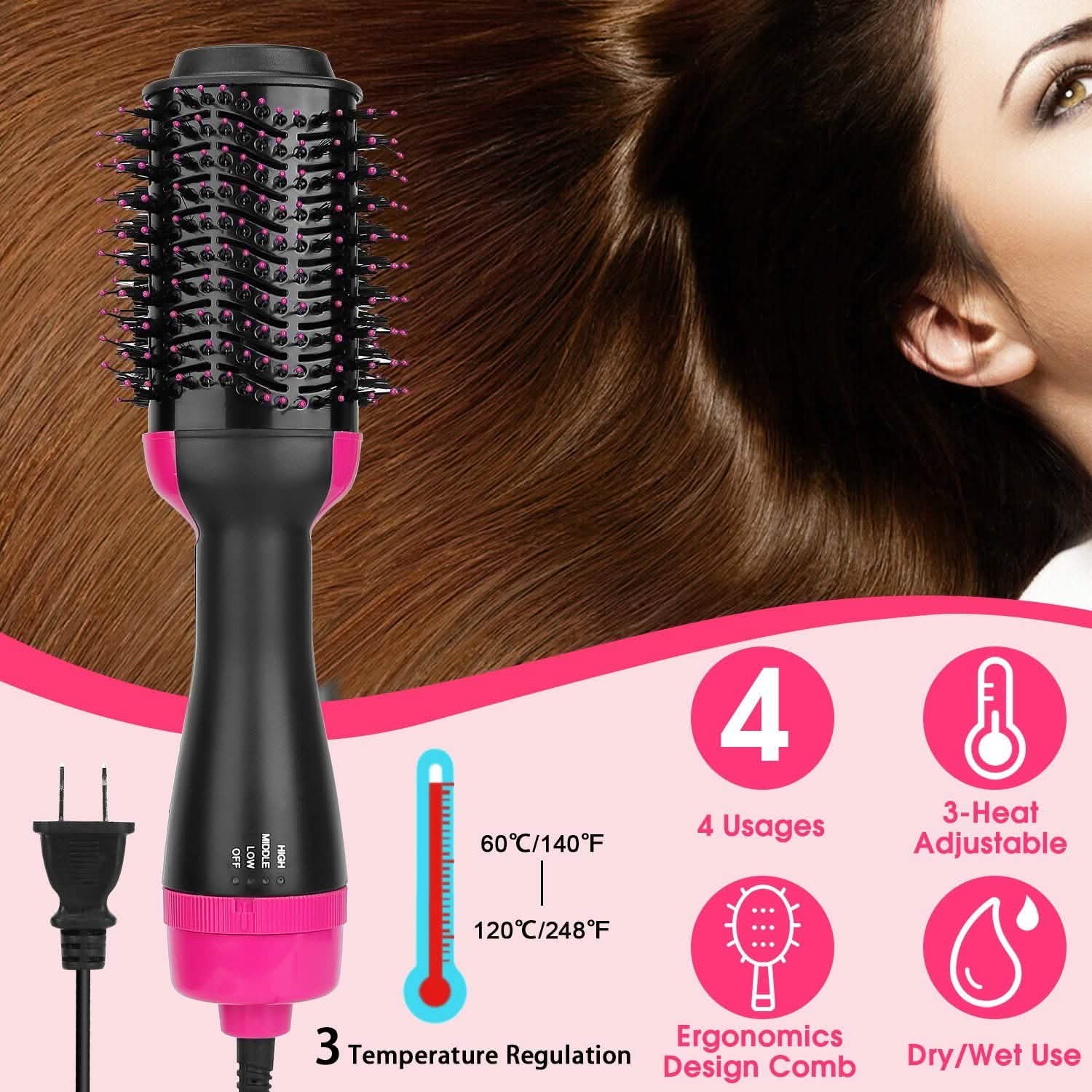 4in1 Hair Dryer Volumizer Brush