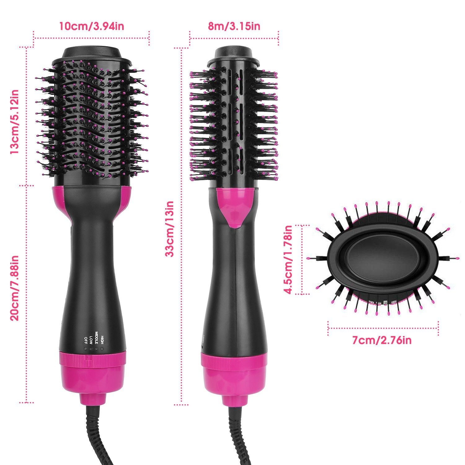 4-in-1 Hair Dryer Volumizer Brush Beauty & Personal Care - DailySale