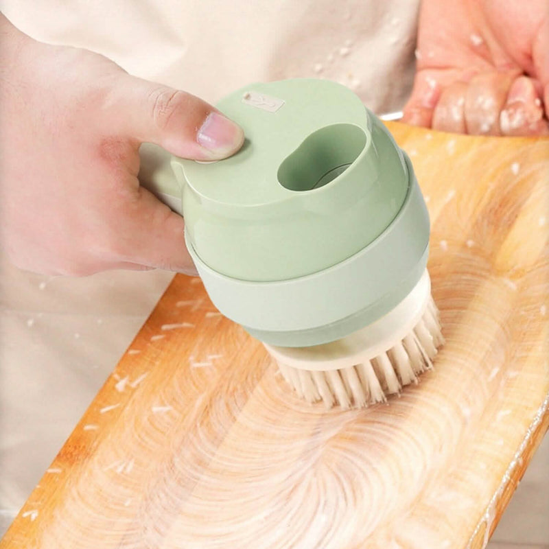 4-in-1 Handheld Electric Vegetable Chopper, Grinder, Slicer and Dicer Kitchen Tools & Gadgets - DailySale