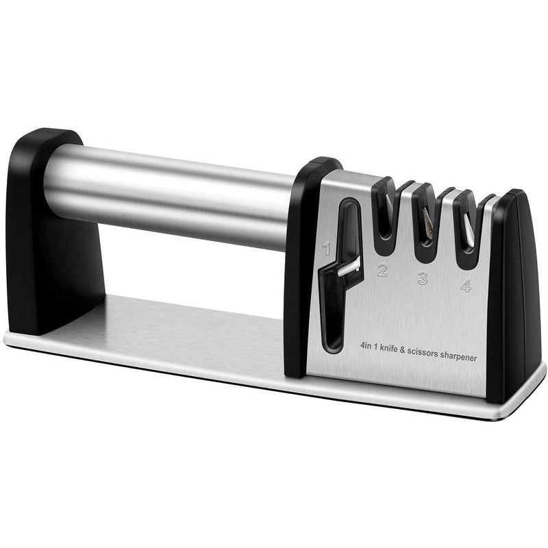 4 in 1 Kitchen Blade and Scissor Sharpening Tool Kitchen Tools & Gadgets - DailySale