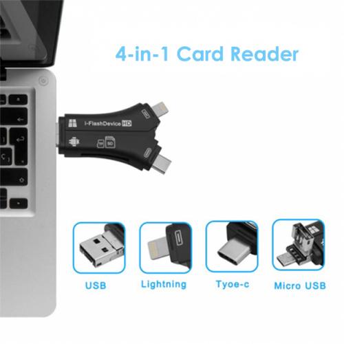 4-in-1 Media Transfer with Memory Card Computer Accessories - DailySale