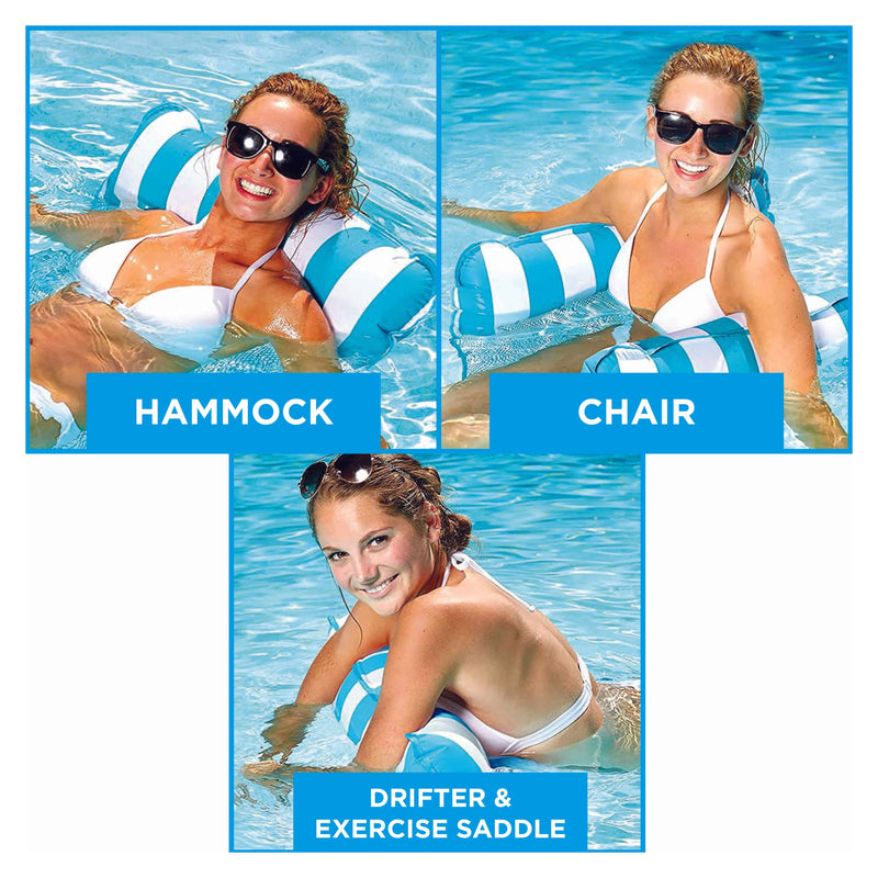 4-in-1 Monterey Multipurpose Saddle Hammock Lounger Raft Sports & Outdoors - DailySale