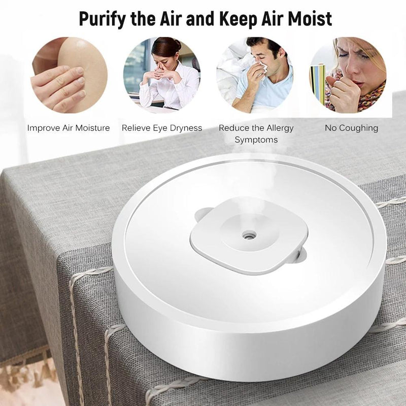 4-in-1 Movable Air Purifier Humidifier Ultraviolet Cleaner Aroma Diffuser Wellness - DailySale