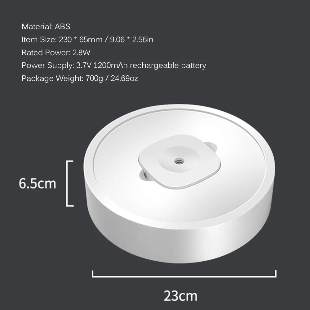 Dimensions of 4-in-1 Movable Air Purifier Humidifier Ultraviolet Cleaner Aroma Diffuser