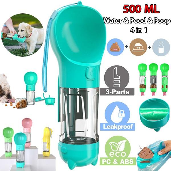 4-in-1 Portable Dog Water Bottle Dispenser Pet Supplies - DailySale