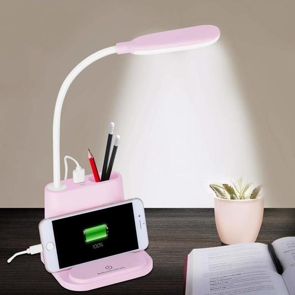 4-In-1 Touch Control Table Lamp Indoor Lighting Pink - DailySale