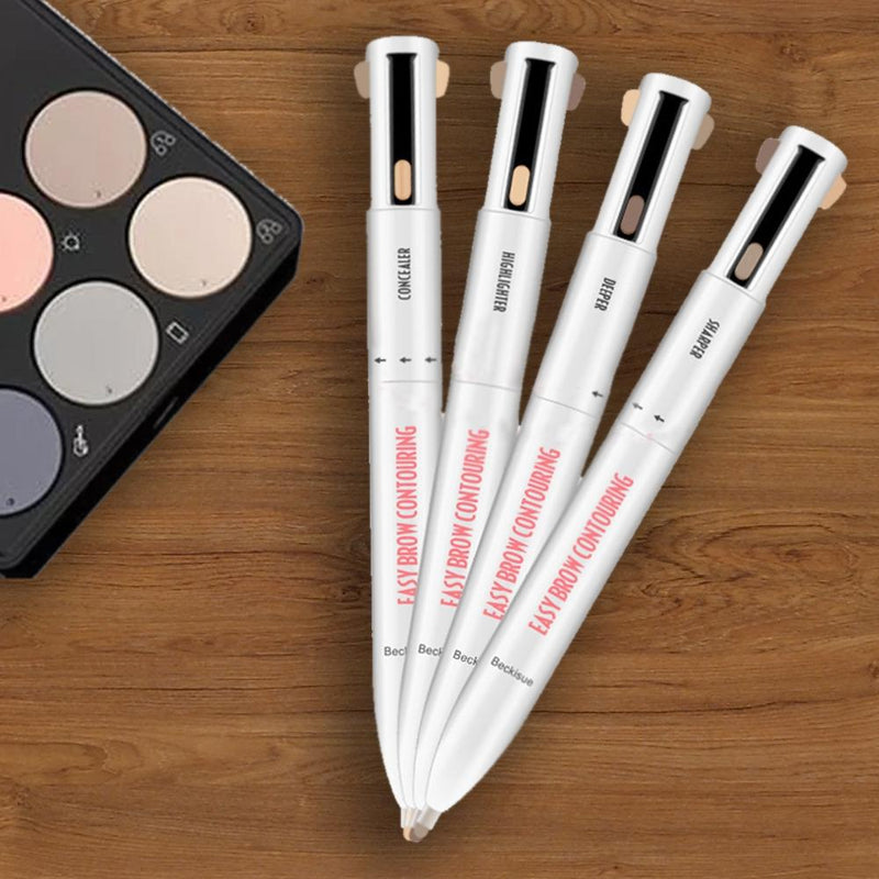4-in-1 Waterproof Pro Rotating Eyebrow Contouring Pencil Beauty & Personal Care - DailySale